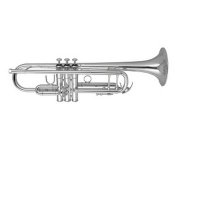 Elkhart 100TR Student Silver Plated Bb Trumpet